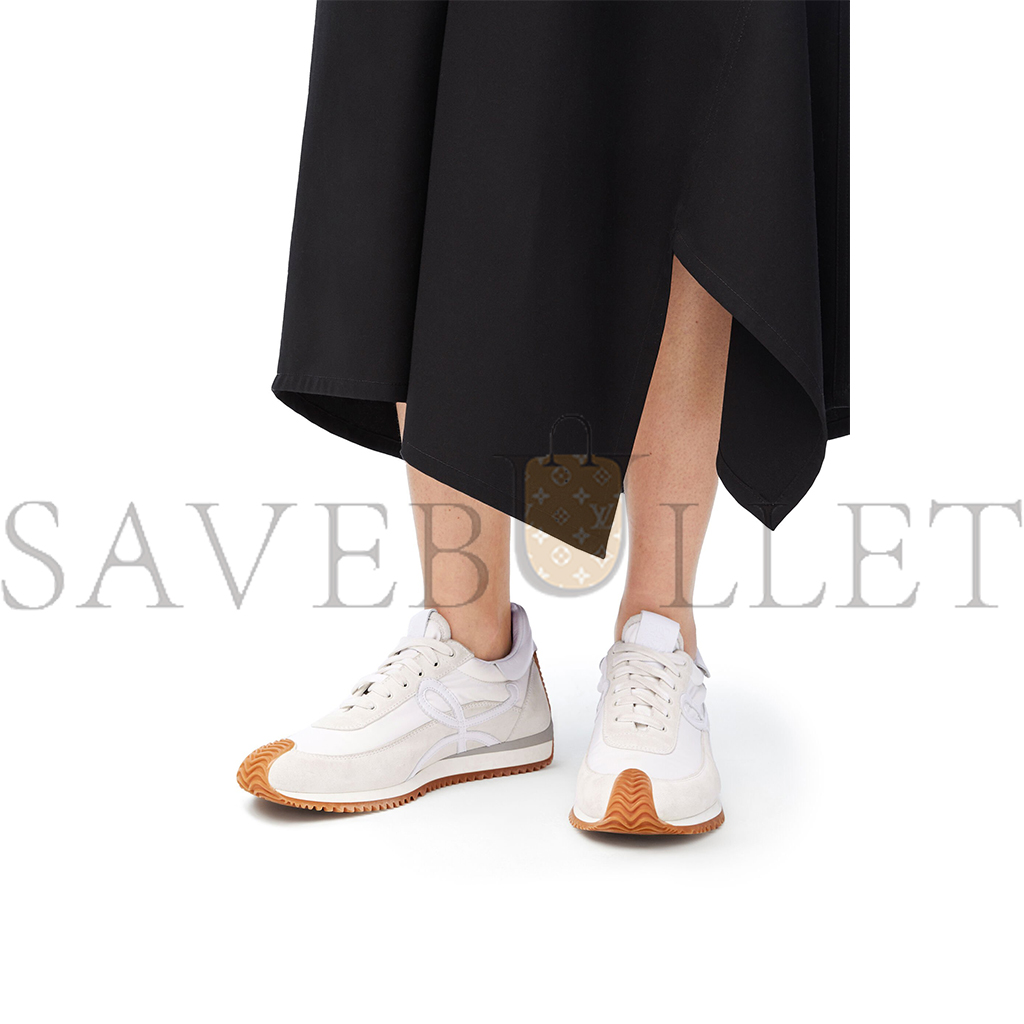 l*ew* flow runner in nylon and suede l815282x35